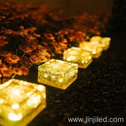 Solar LED Ice Brick Lights